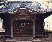 生原北野神社社殿の画像