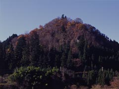 大明神山の砦跡の画像