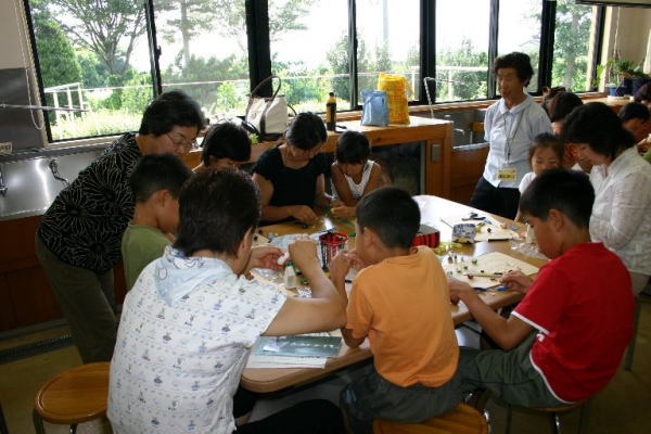 日本絹の里ボランティア活動写真