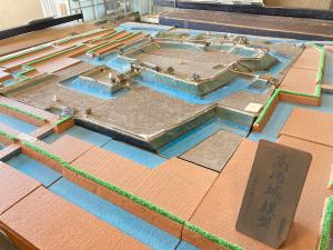 展示室高崎城甍の間、高崎城の模型