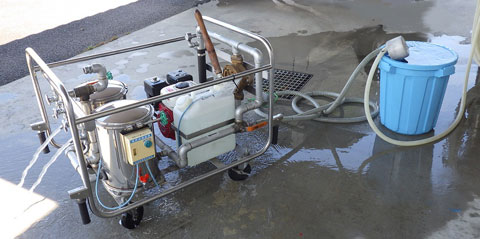 緊急用浄水装置の写真