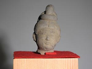 山王廃寺出土塑像頭部の画像