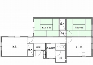 代表的な間取りの例の画像