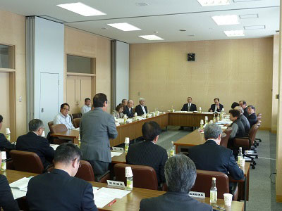 平成27年度第2回榛名地域審議会の様子 平成27年度第2回榛名地域審議会の様子