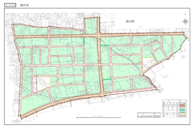 菅谷高畑区域地図