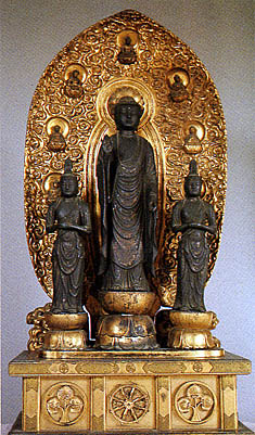 善光寺三尊像の画像