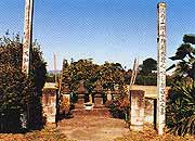 善龍寺の内藤塚の画像