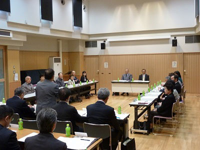 平成27年度第2回倉渕地域審議会の様子 平成27年度第2回倉渕地域審議会の様子