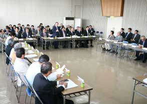 新町地域審議会の様子1