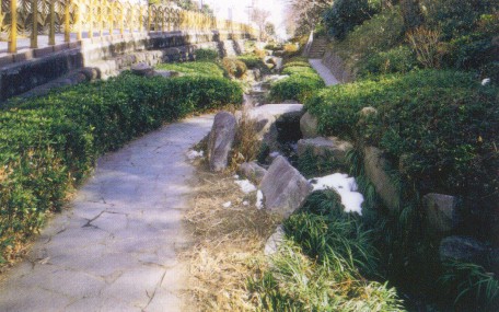 高崎城址親水公園の景観