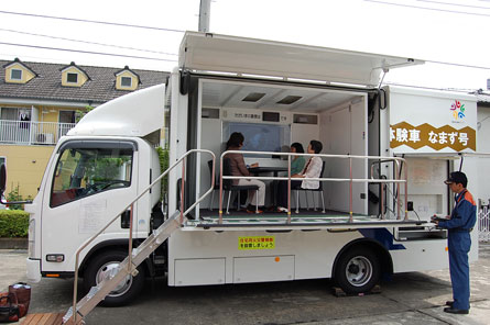 地震体験車利用状況