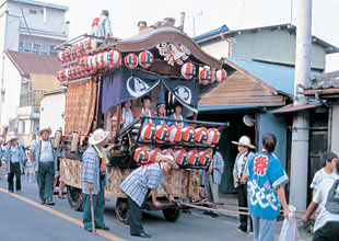 ​吉井町二区の山車の画像