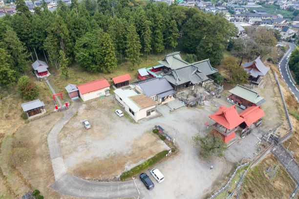 八幡八幡宮（空撮）