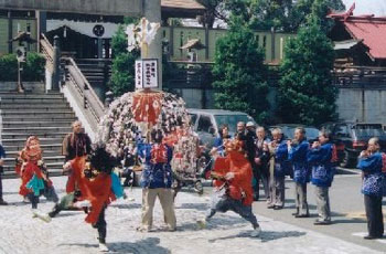 並榎の獅子舞の画像