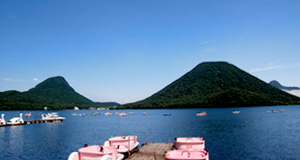 榛名湖の画像
