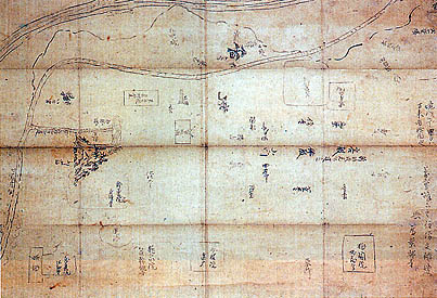 和田城並びに興禅寺境内古絵図の画像