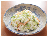 白菜のコールスロー風の画像