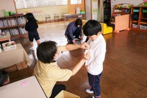 新しい名札付け