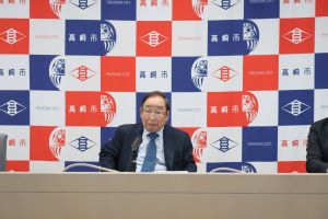 定例記者会見
