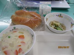 今日の給食