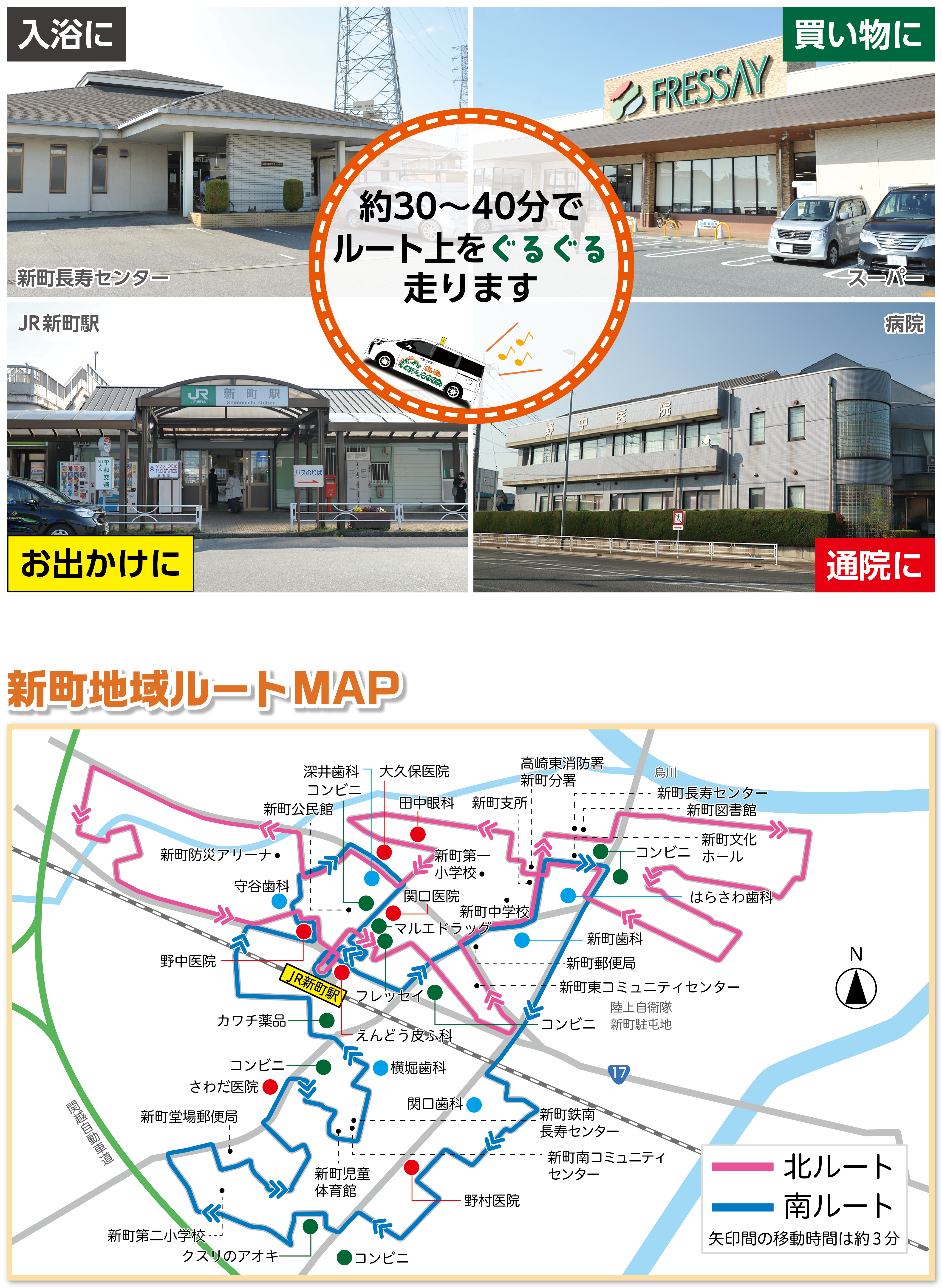 おとしよりぐるりん新町MAP