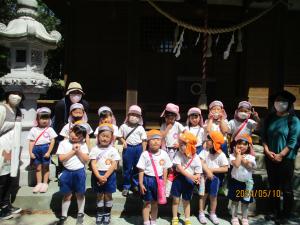 長根神社へ4