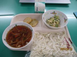 今日の給食1