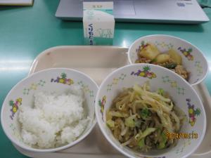 今日の給食