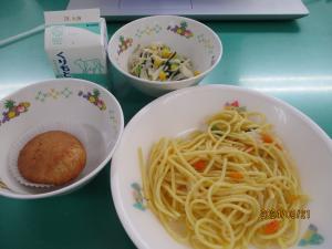 今日の給食