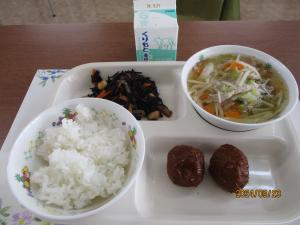 今日の給食