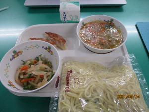 今日の給食