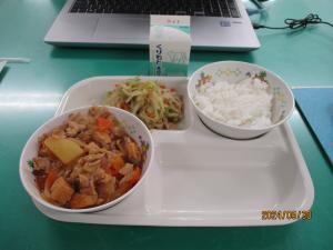 今日の給食