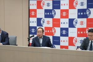 定例記者会見