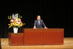 挨拶の様子