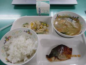 今日の給食