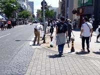 クリーンアップキャンペーンの写真　回収風景1