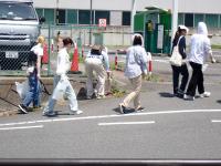 クリーンアップキャンペーンの写真　回収風景2
