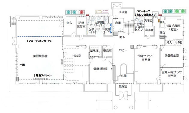 1階平面図の画像