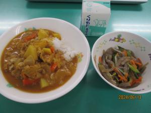 今日の給食