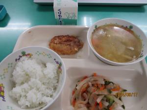今日の給食