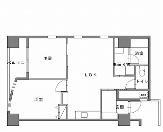 代表的な間取りの例の画像