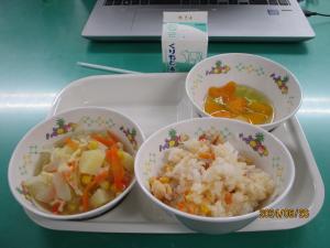 今日の給食