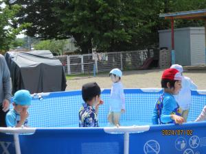 水遊び