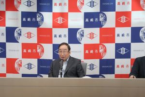 定例記者会見