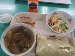 今日の給食