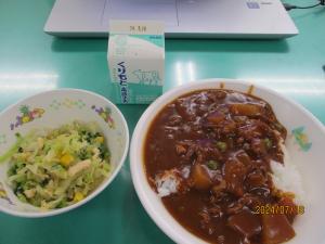 今日の給食