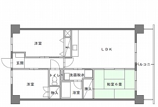 代表的な間取りの例の画像