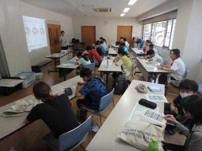 室内学習の様子1