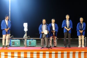 挨拶の様子