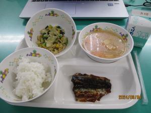 今日の給食